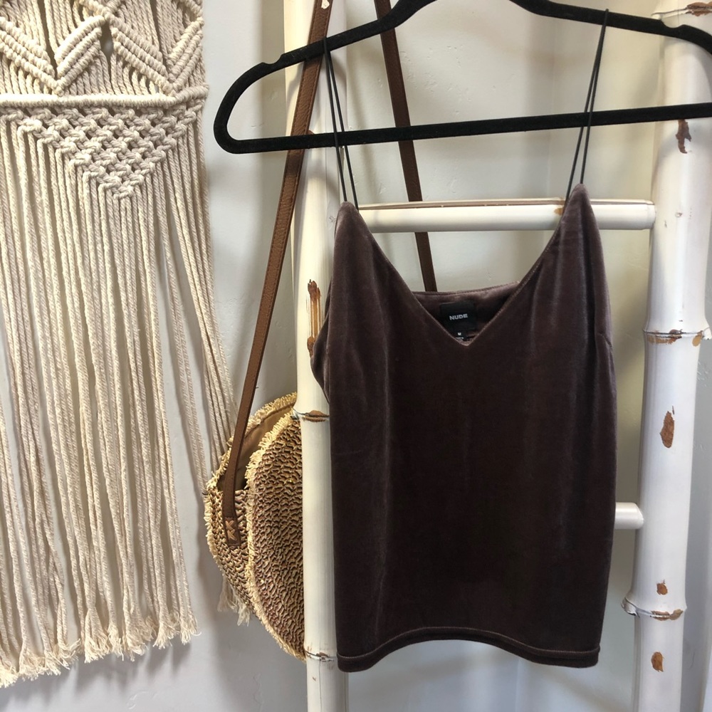 velour tank!